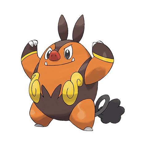 Pignite Pokédex .